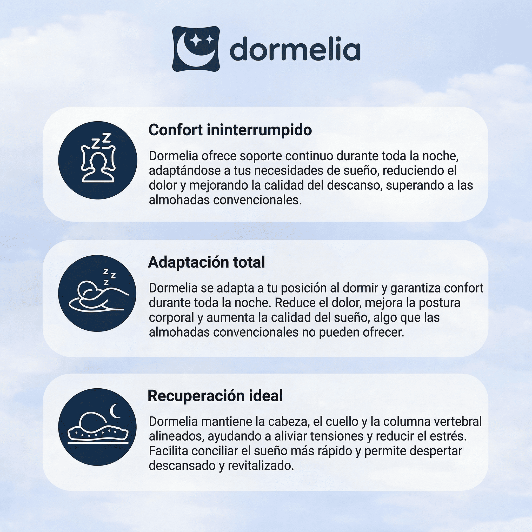 Dormelia - Despierta sin dolores